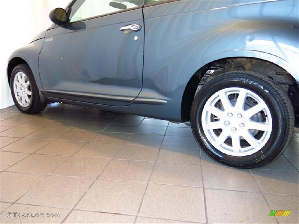 2006 PT Cruiser Touring Convertible - Magnesium Green Pearl / Pastel Slate Gray photo #6