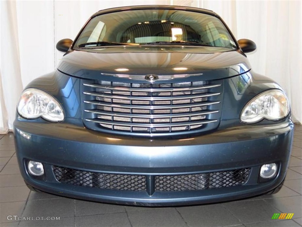 2006 PT Cruiser Touring Convertible - Magnesium Green Pearl / Pastel Slate Gray photo #8