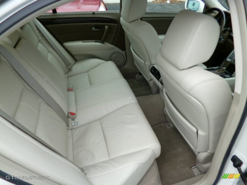 2011 Acura RL SH-AWD Technology Rear Seat Photo #78786152