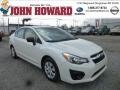 2013 Satin White Pearl Subaru Impreza 2.0i 4 Door  photo #1