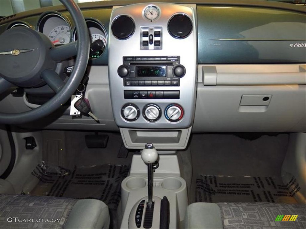 2006 PT Cruiser Touring Convertible - Magnesium Green Pearl / Pastel Slate Gray photo #12