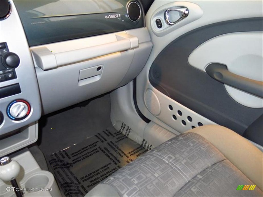 2006 PT Cruiser Touring Convertible - Magnesium Green Pearl / Pastel Slate Gray photo #14