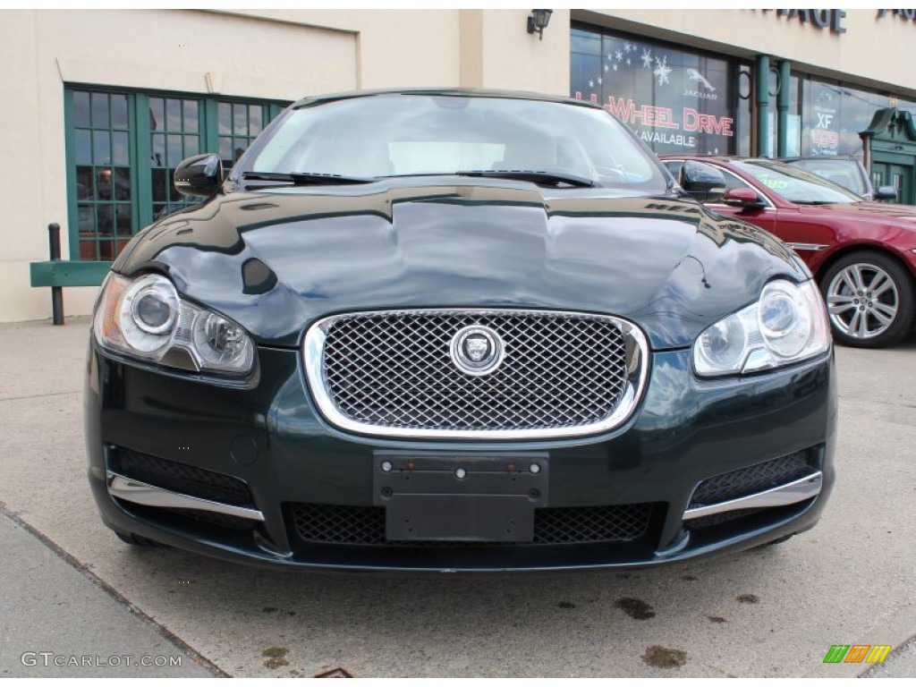 Botanical Green Metallic 2010 Jaguar XF Sport Sedan Exterior Photo #78786398