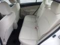 2013 Subaru Impreza 2.0i 4 Door Rear Seat