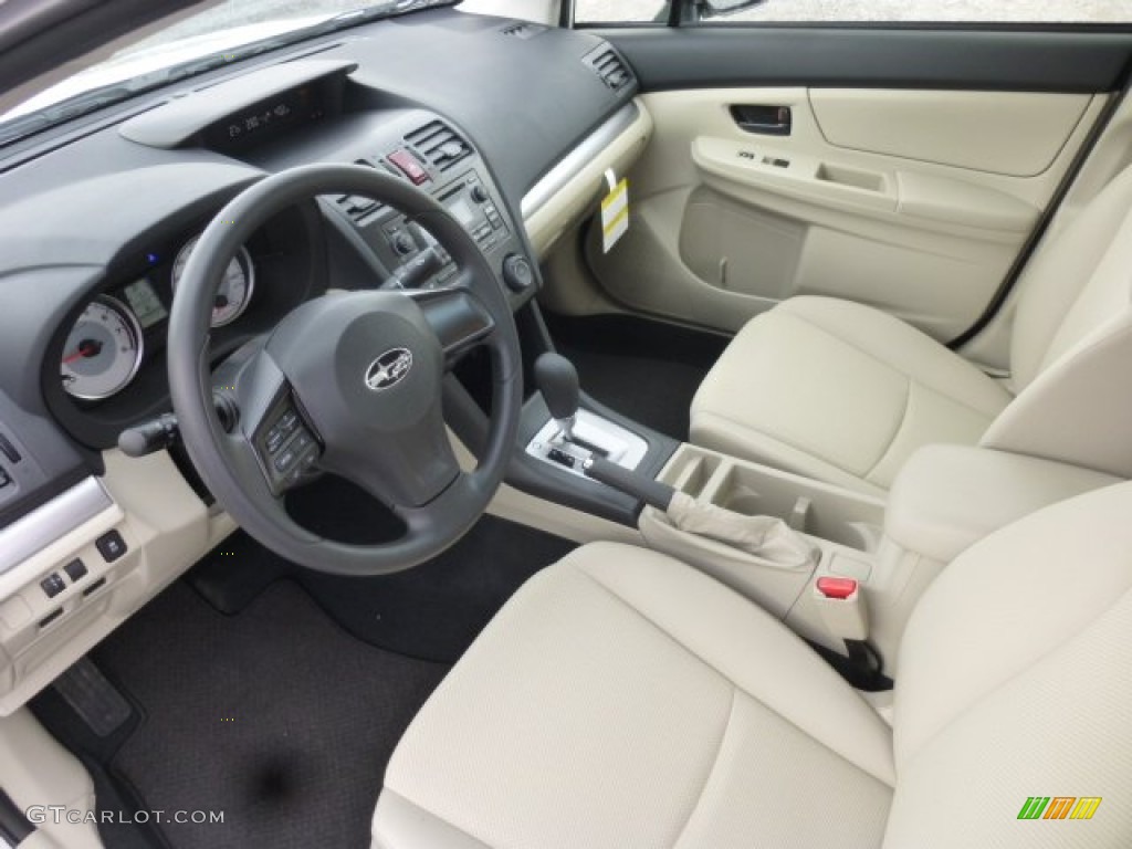 Ivory Interior 2013 Subaru Impreza 2.0i 4 Door Photo #78786460