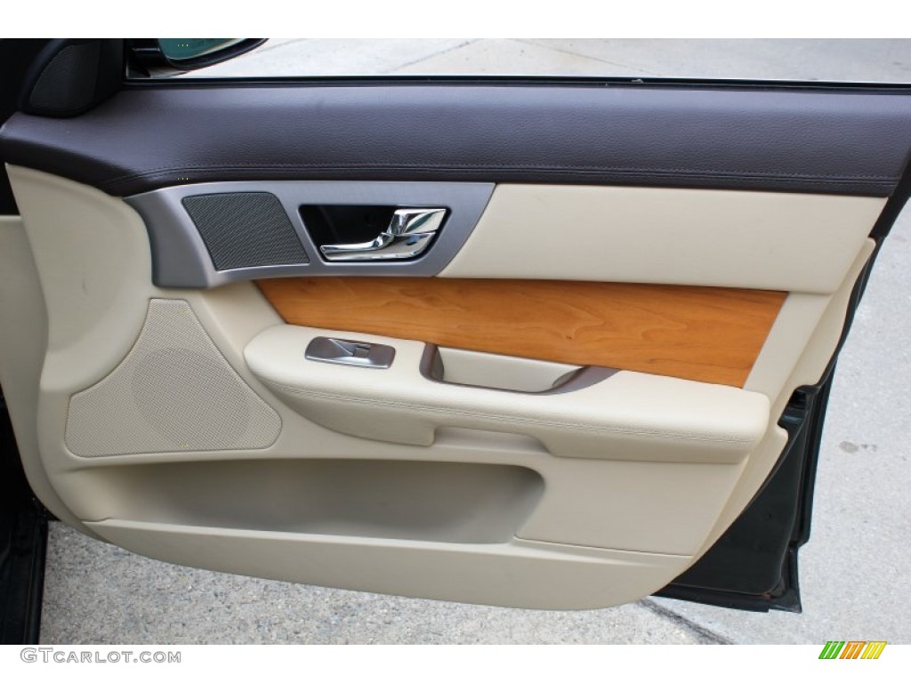 2010 Jaguar XF Sport Sedan Barley Door Panel Photo #78786564