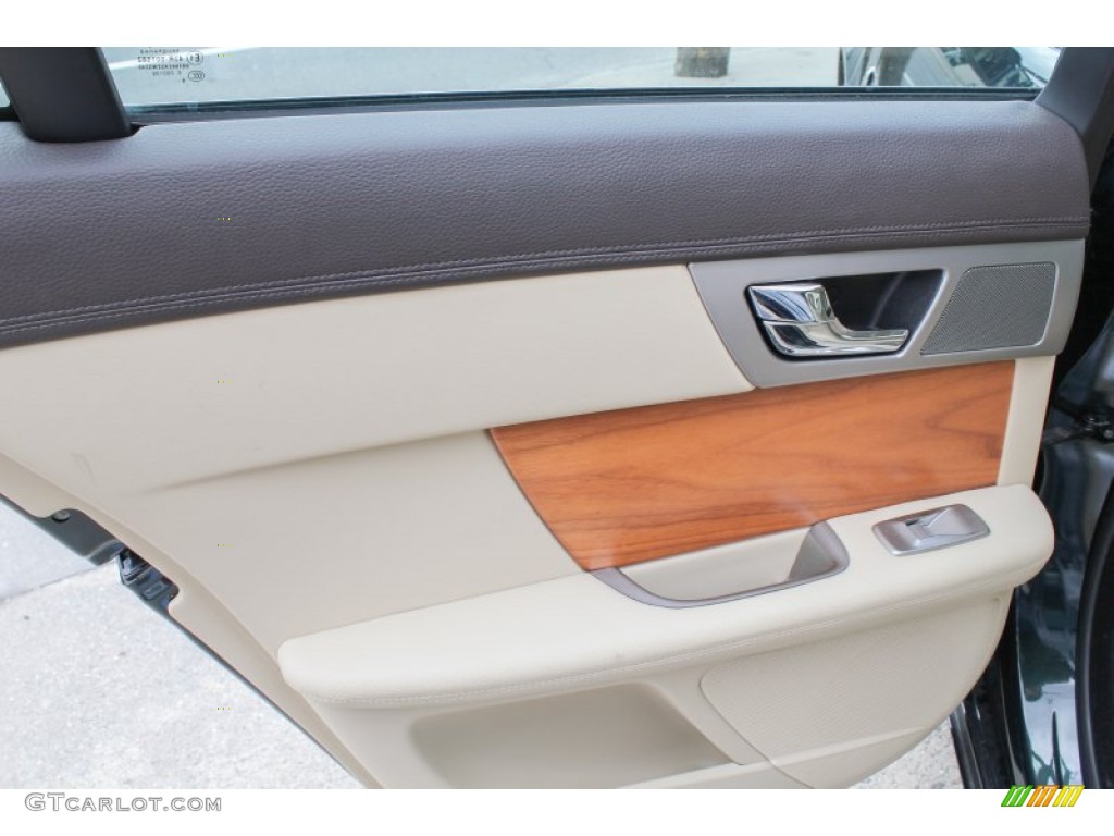 2010 Jaguar XF Sport Sedan Barley Door Panel Photo #78786676