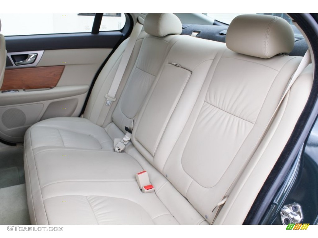2010 Jaguar XF Sport Sedan Rear Seat Photo #78786692