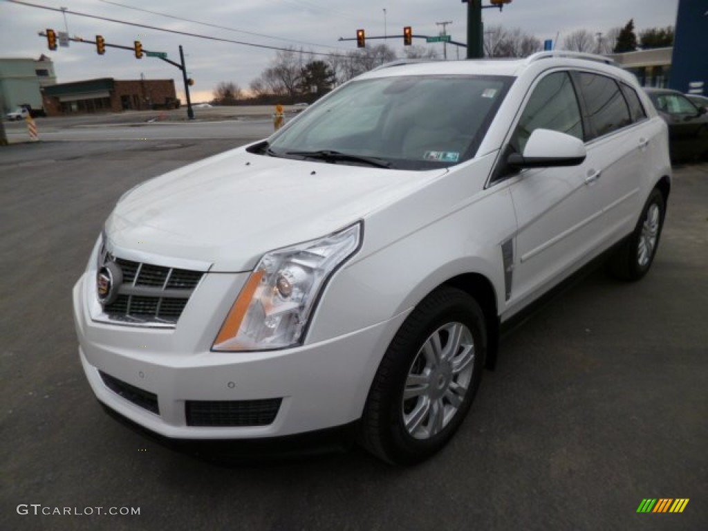 Platinum Ice Tricoat 2010 Cadillac SRX 4 V6 AWD Exterior Photo #78786758