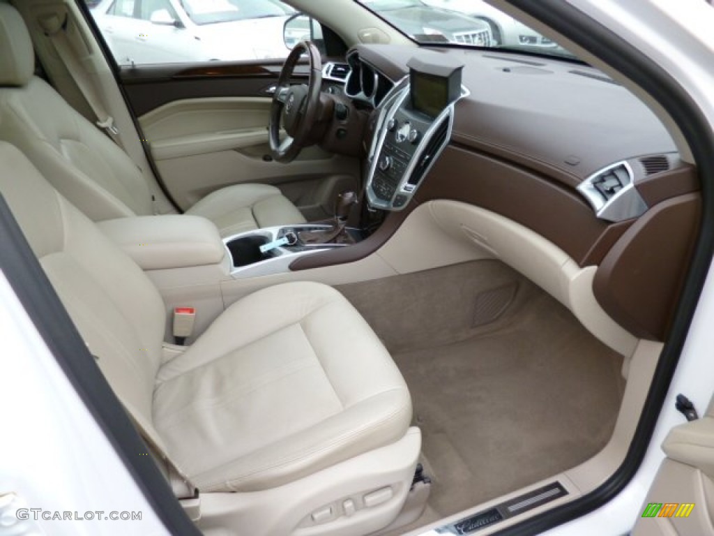 Shale/Brownstone Interior 2010 Cadillac SRX 4 V6 AWD Photo #78786867