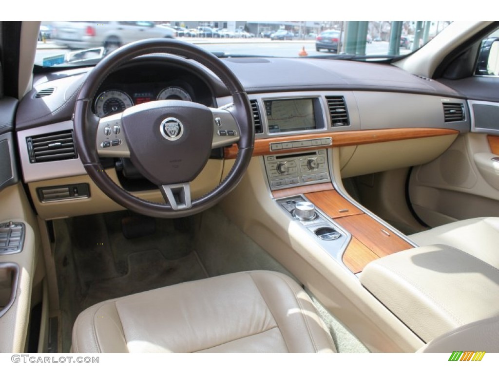 Barley Interior 2010 Jaguar XF Sport Sedan Photo #78786890