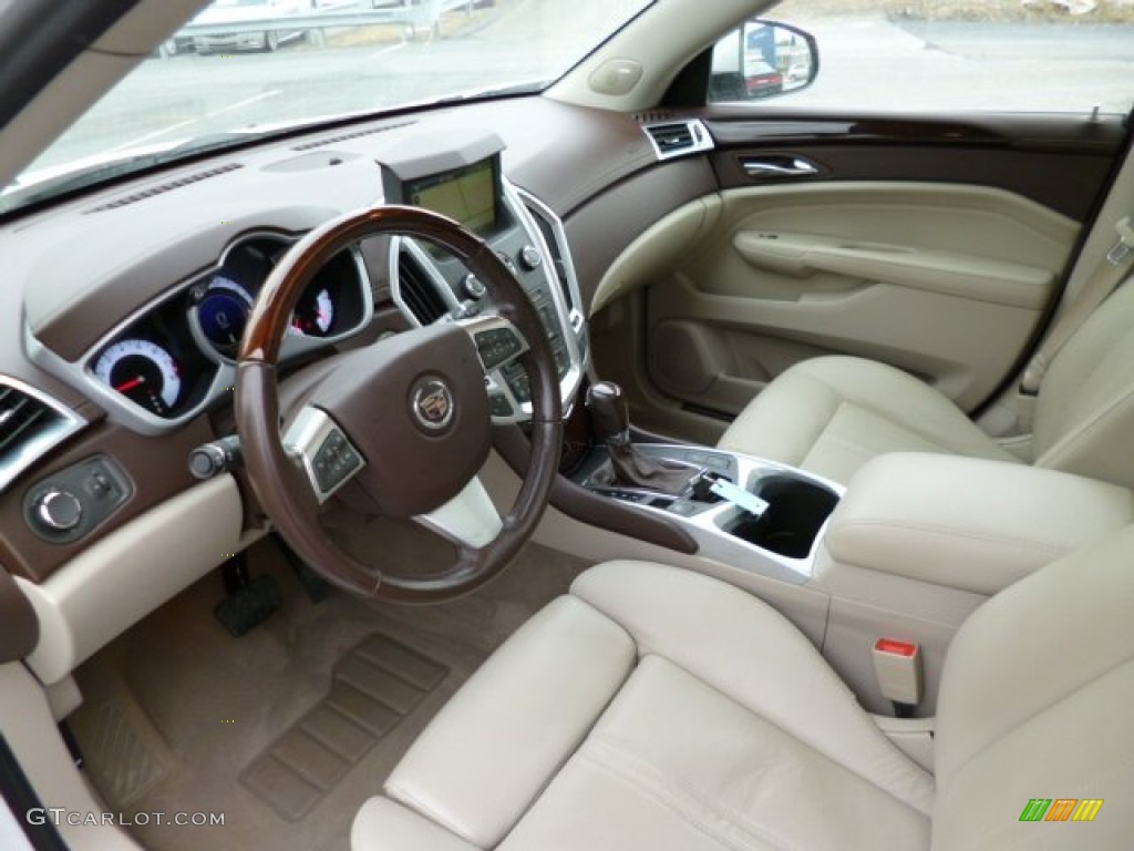 Shale/Brownstone Interior 2010 Cadillac SRX 4 V6 AWD Photo #78786986