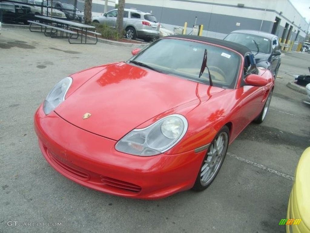 2004 Boxster S - Guards Red / Graphite Grey photo #1
