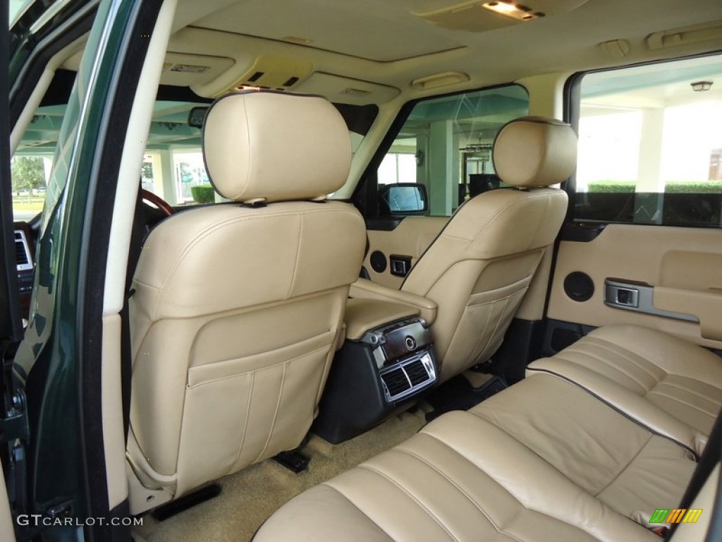Sand/Jet Black Interior 2004 Land Rover Range Rover HSE Photo #78788066