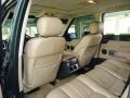 2004 Land Rover Range Rover Sand/Jet Black Interior Rear Seat Photo