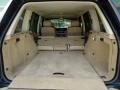 2004 Land Rover Range Rover Sand/Jet Black Interior Trunk Photo