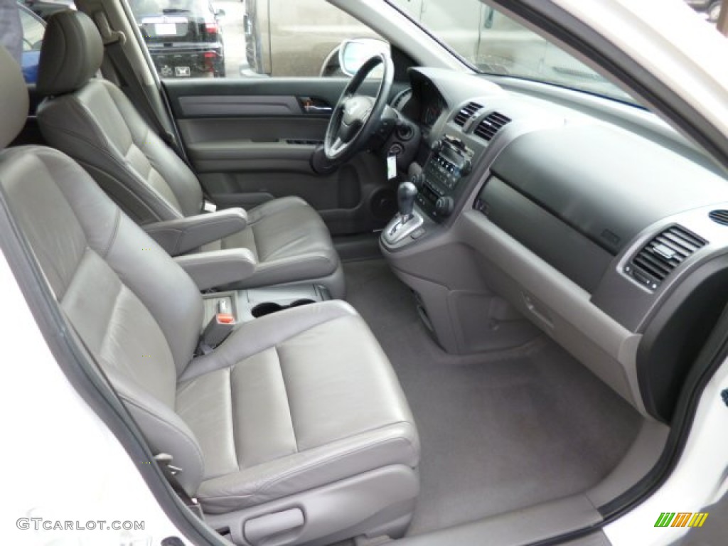 2008 CR-V EX-L 4WD - Taffeta White / Gray photo #10