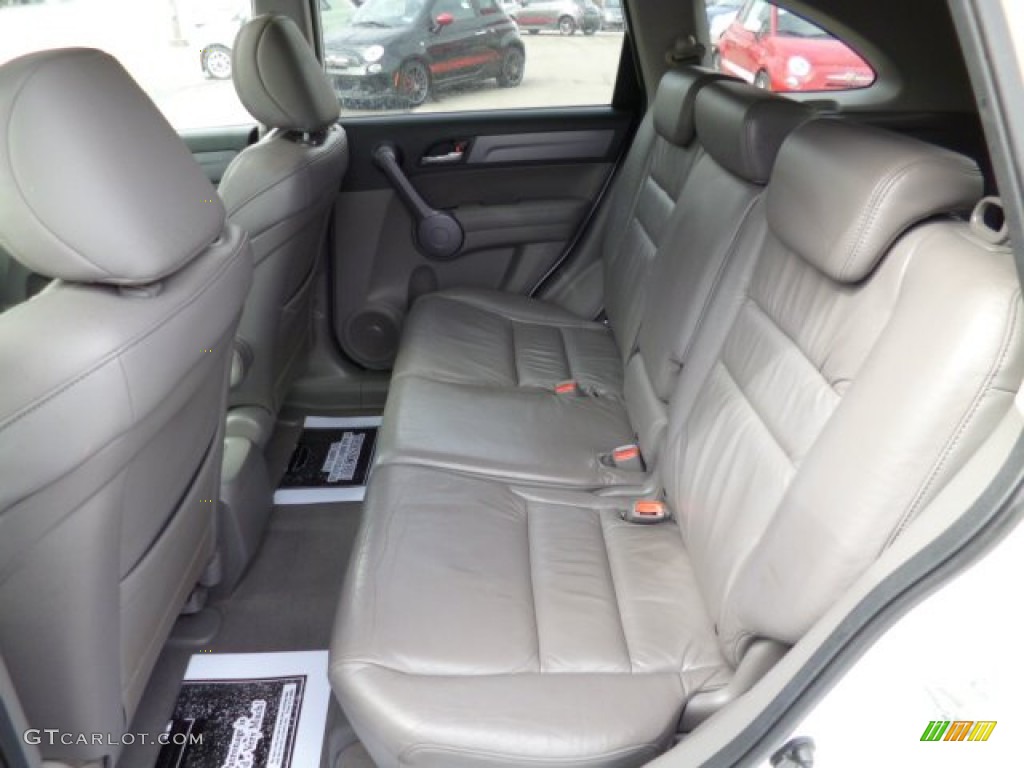 2008 CR-V EX-L 4WD - Taffeta White / Gray photo #14