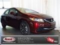 2013 Crimson Red Pearl Honda Civic EX Sedan  photo #1