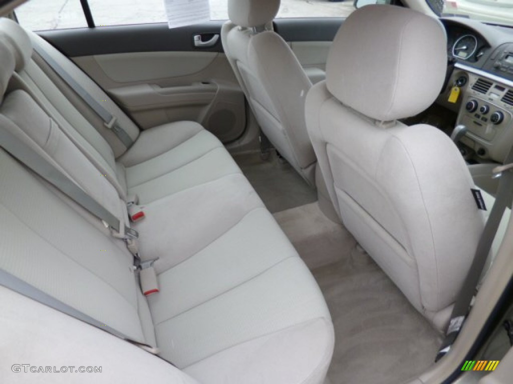 2008 Hyundai Sonata GLS Rear Seat Photo #78789857