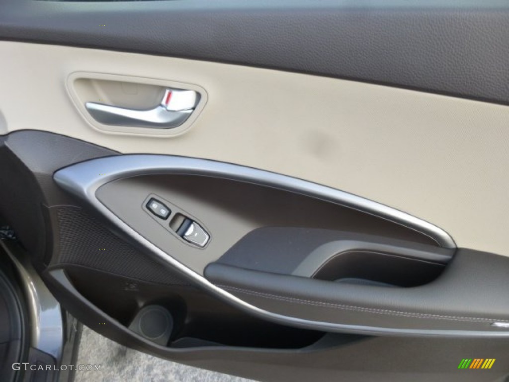 2013 Hyundai Santa Fe Sport AWD Beige Door Panel Photo #78790220