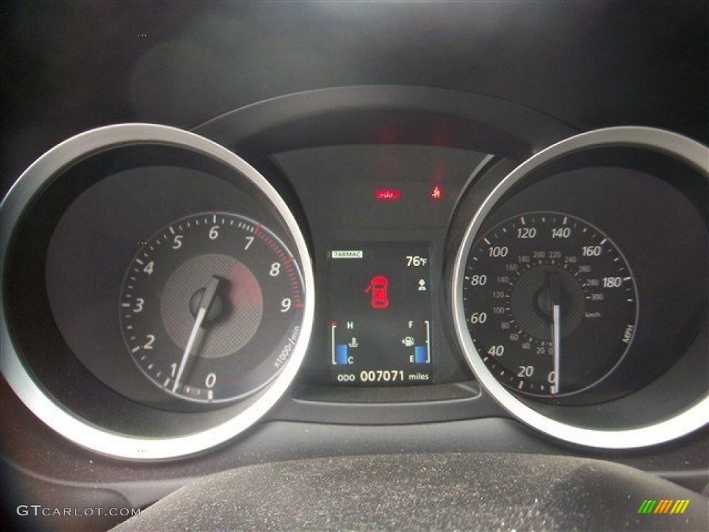 2012 Mitsubishi Lancer Evolution GSR Gauges Photo #78790589