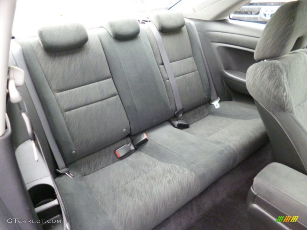 2007 Civic EX Coupe - Alabaster Silver Metallic / Gray photo #13