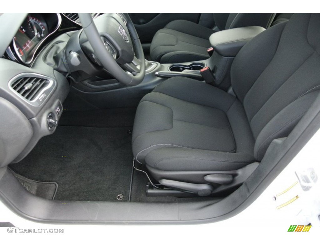 2013 Dart SXT - Bright White / Black photo #7