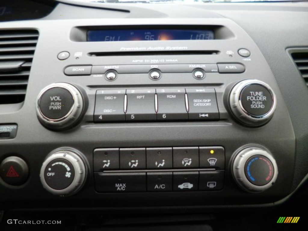 2007 Civic EX Coupe - Alabaster Silver Metallic / Gray photo #19