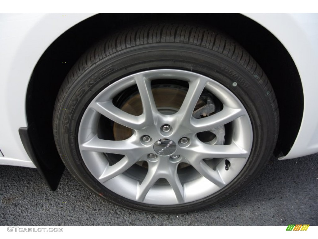2013 Dart SXT - Bright White / Black photo #18
