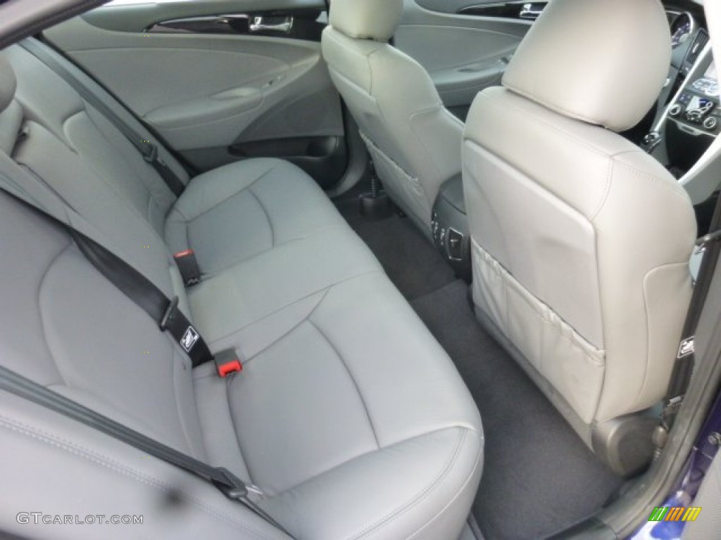Gray Interior 2013 Hyundai Sonata Limited 2.0T Photo #78790970