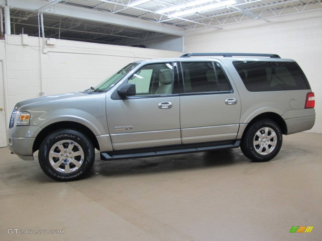 Vapor Silver Metallic 2008 Ford Expedition EL XLT 4x4 Exterior Photo #78791246