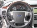 Charcoal Black 2009 Ford Flex Limited AWD Steering Wheel