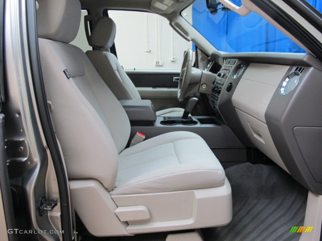 Stone Interior 2008 Ford Expedition EL XLT 4x4 Photo #78791463