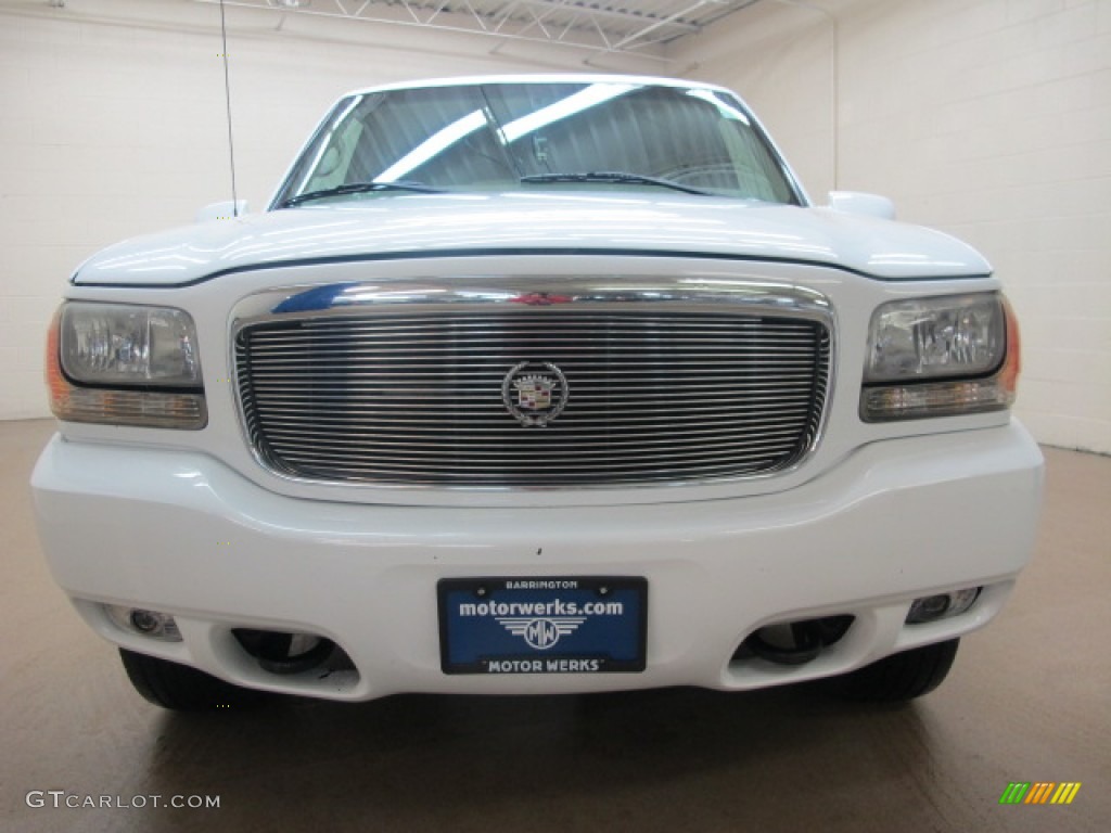 2000 Escalade 4WD - Aspen White / Neutral Shale photo #3