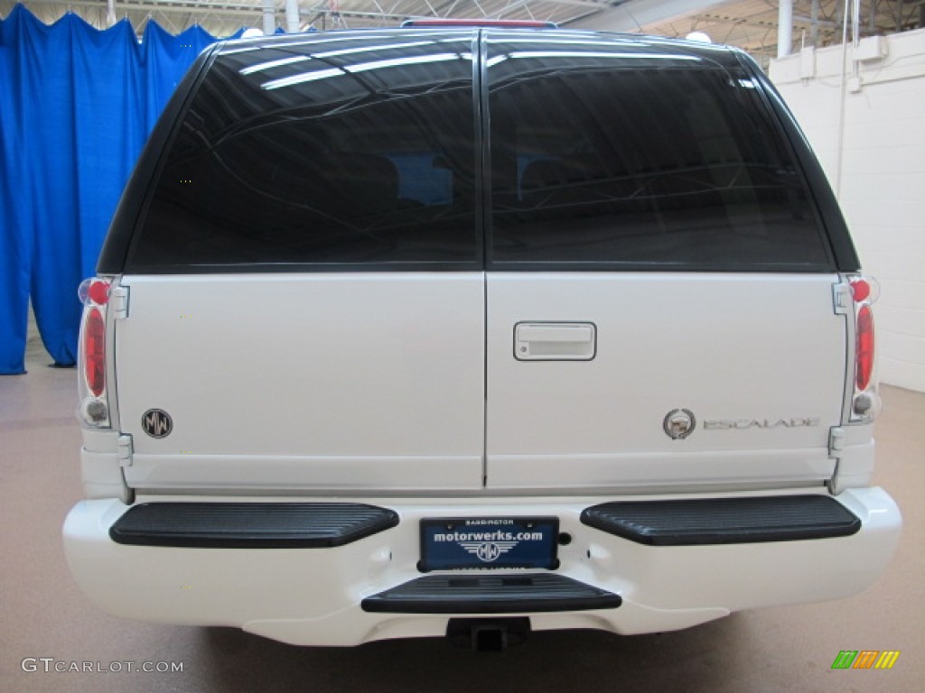 2000 Escalade 4WD - Aspen White / Neutral Shale photo #7