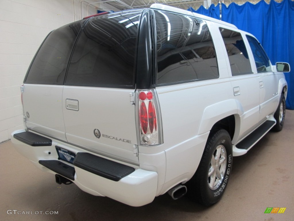 2000 Escalade 4WD - Aspen White / Neutral Shale photo #8