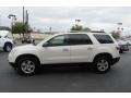 2010 White Diamond Tricoat GMC Acadia SLE  photo #4