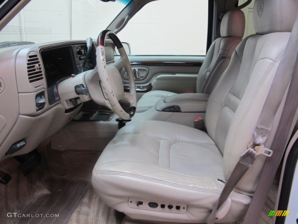 Neutral Shale Interior 2000 Cadillac Escalade 4WD Photo #78792307