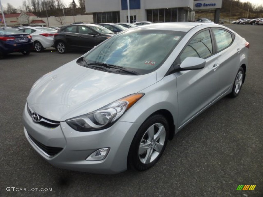 2013 Elantra GLS - Silver / Gray photo #3