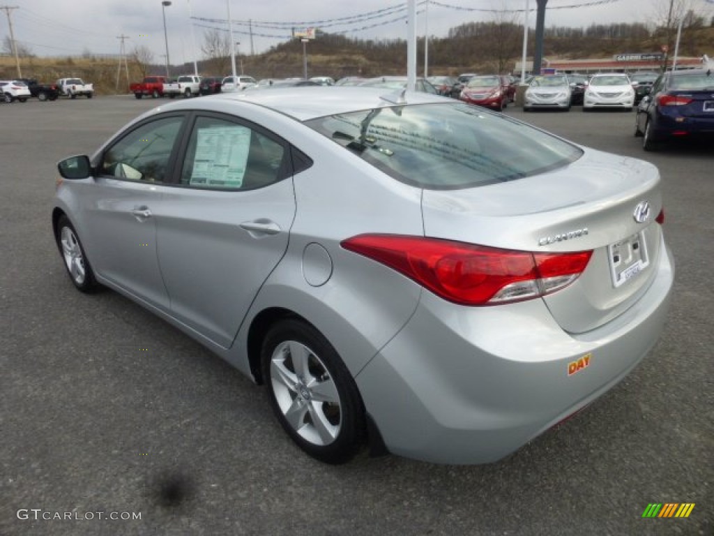 2013 Elantra GLS - Silver / Gray photo #5
