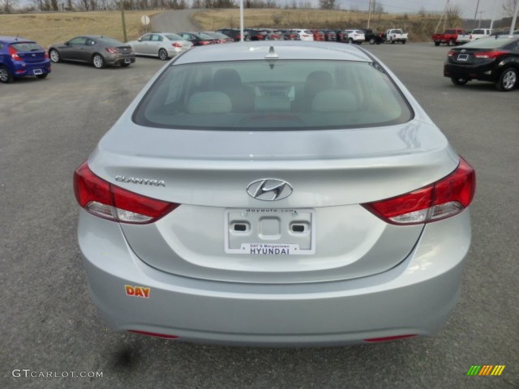 2013 Elantra GLS - Silver / Gray photo #6