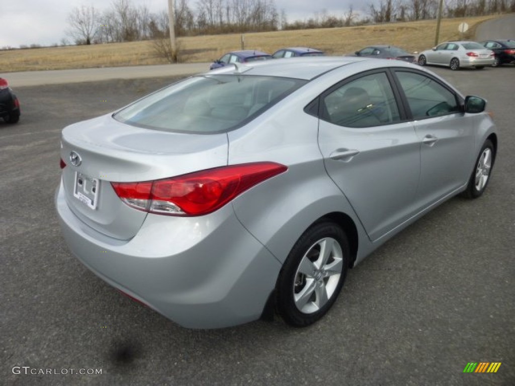 2013 Elantra GLS - Silver / Gray photo #7