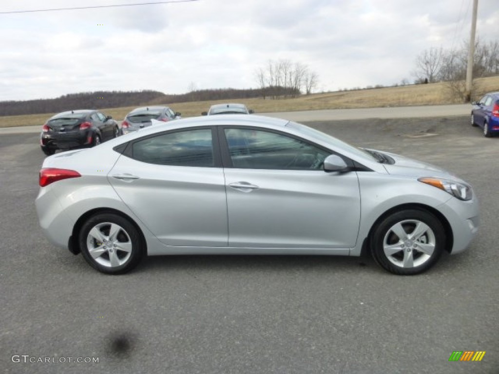 2013 Elantra GLS - Silver / Gray photo #8