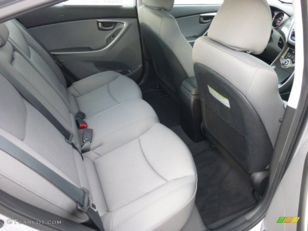 2013 Elantra GLS - Silver / Gray photo #12