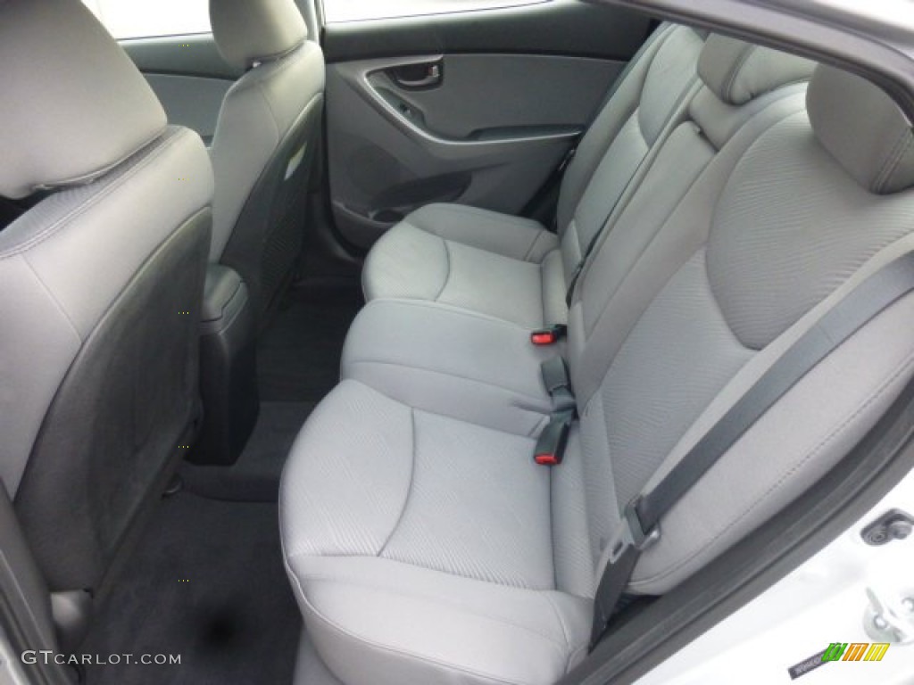 2013 Elantra GLS - Silver / Gray photo #13
