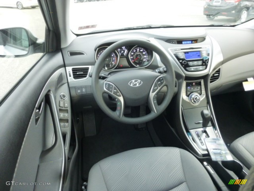 2013 Elantra GLS - Silver / Gray photo #14