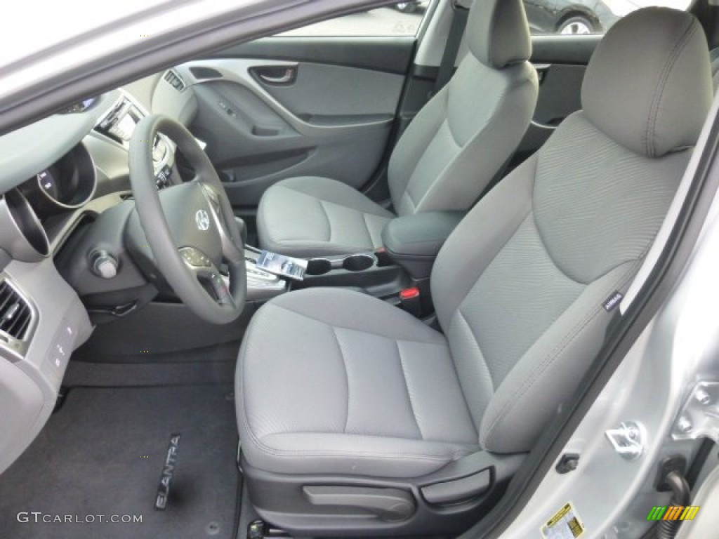 2013 Elantra GLS - Silver / Gray photo #15