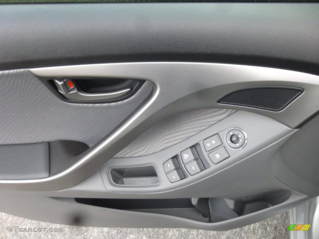 2013 Elantra GLS - Silver / Gray photo #17