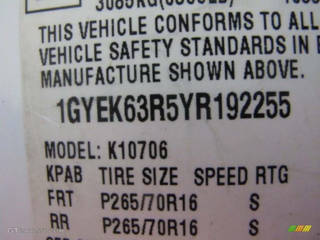 2000 Escalade 4WD - Aspen White / Neutral Shale photo #31